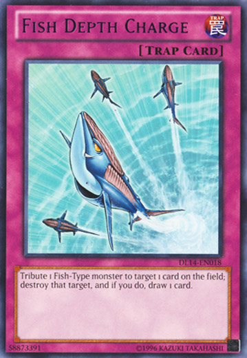 Fish Depth Charge (Purple) [DL14-EN018] Rare | The CG Realm