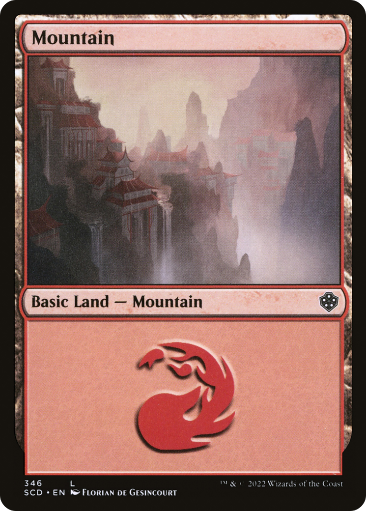 Mountain (346) [Starter Commander Decks] | The CG Realm