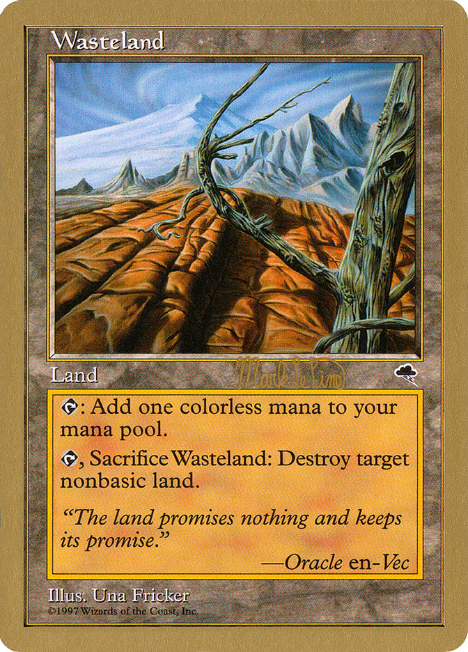 Wasteland (Mark Le Pine) [World Championship Decks 1999] | The CG Realm