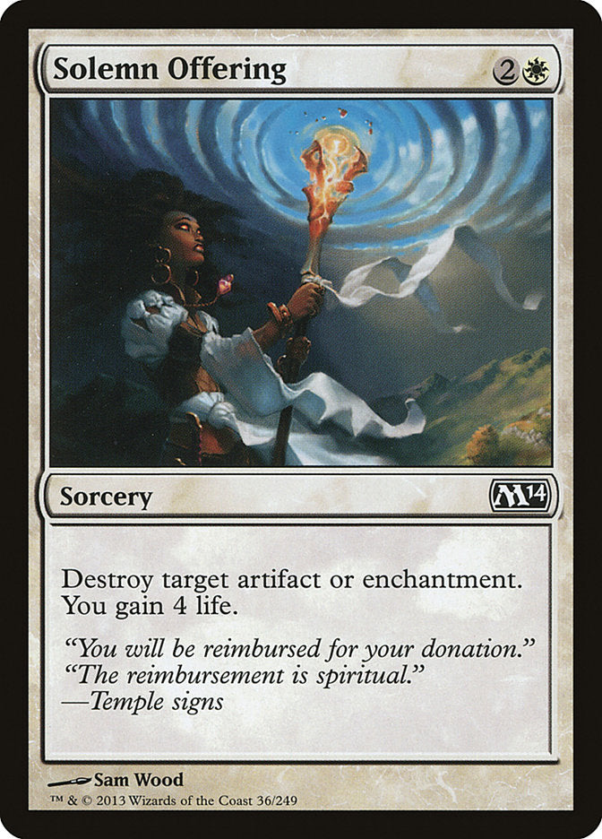 Solemn Offering [Magic 2014] | The CG Realm