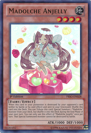 Madolche Anjelly [PRIO-EN028] Ultra Rare | The CG Realm