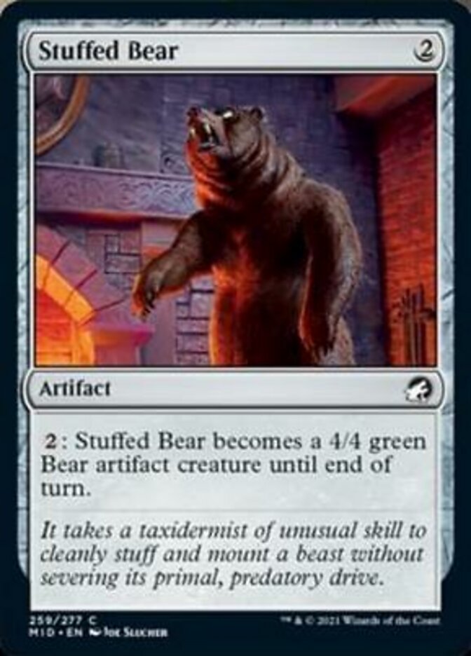 Stuffed Bear [Innistrad: Midnight Hunt] | The CG Realm