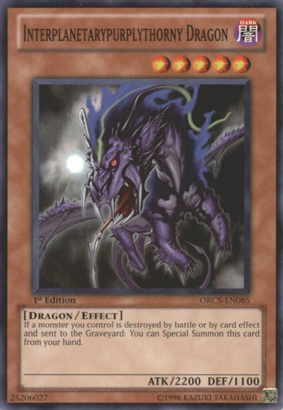 Interplanetarypurplythorny Dragon [ORCS-EN085] Common | The CG Realm