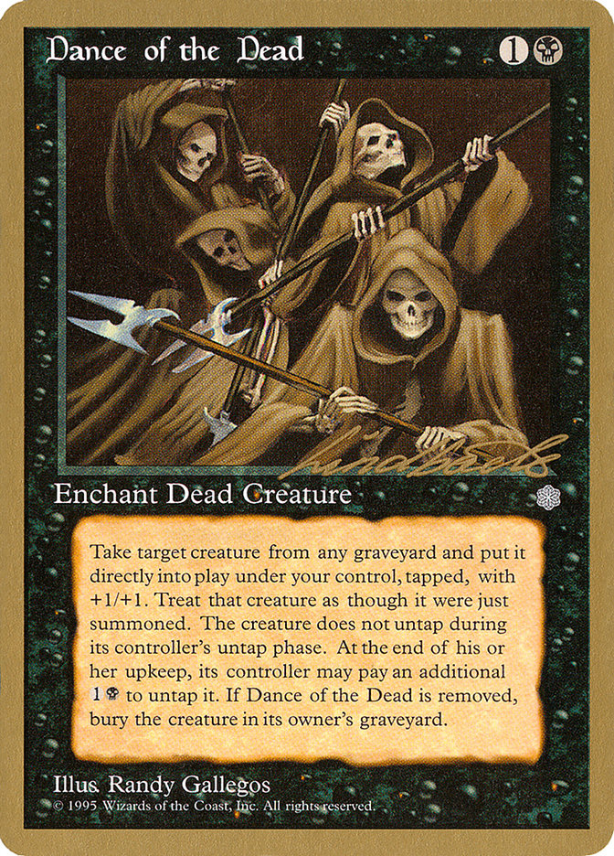 Dance of the Dead (Leon Lindback) [Pro Tour Collector Set] | The CG Realm