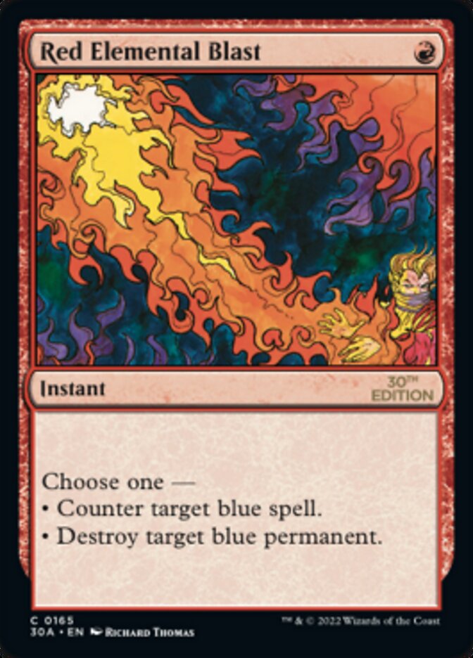 Red Elemental Blast [30th Anniversary Edition] | The CG Realm