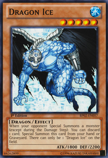 Dragon Ice [BP02-EN057] Mosaic Rare | The CG Realm