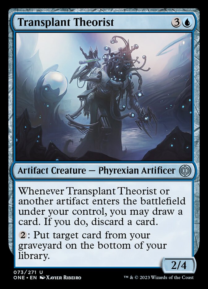 Transplant Theorist [Phyrexia: All Will Be One] | The CG Realm