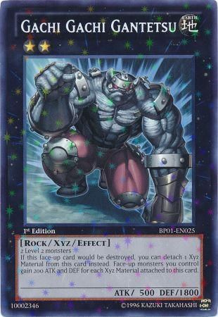 Gachi Gachi Gantetsu [BP01-EN025] Starfoil Rare | The CG Realm