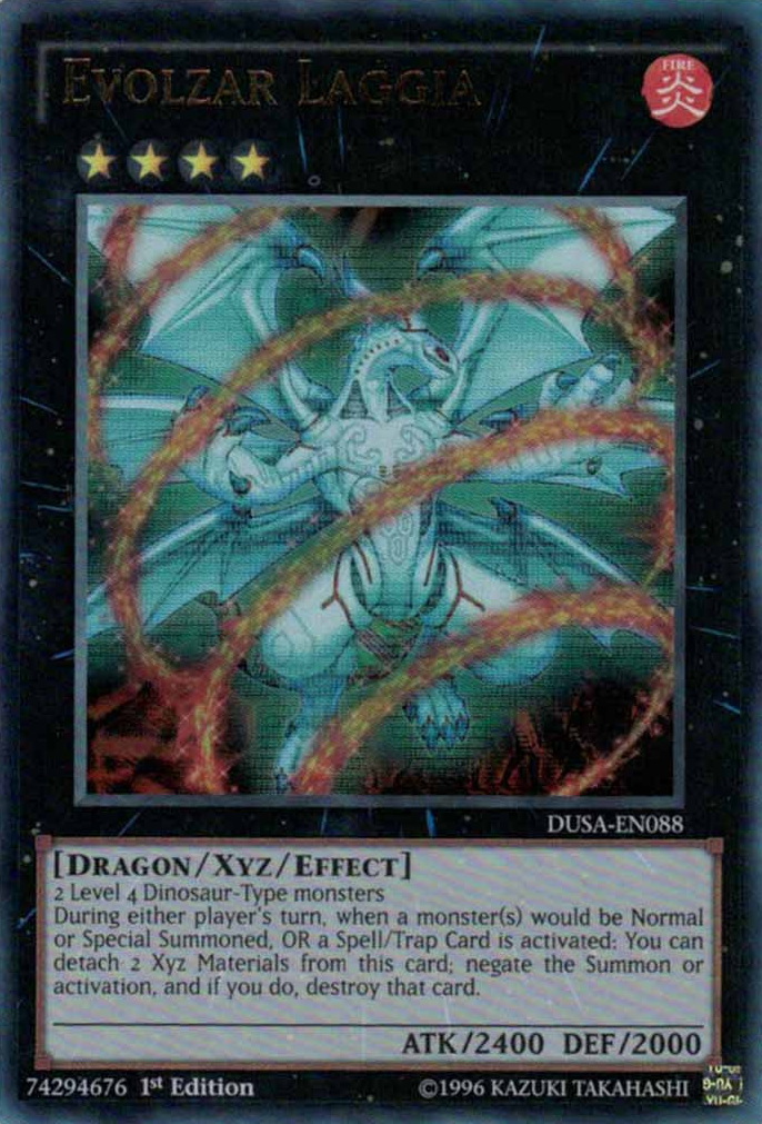 Evolzar Laggia [DUSA-EN088] Ultra Rare | The CG Realm