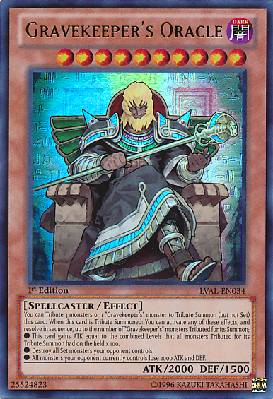 Gravekeeper's Oracle [LVAL-EN034] Ultra Rare | The CG Realm