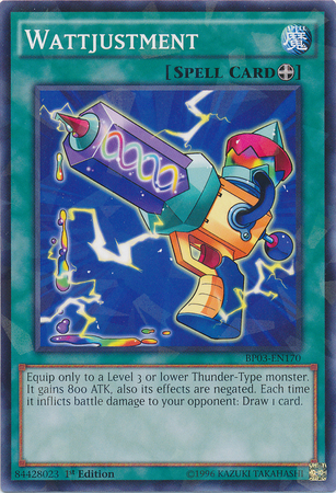 Wattjustment [BP03-EN170] Shatterfoil Rare | The CG Realm