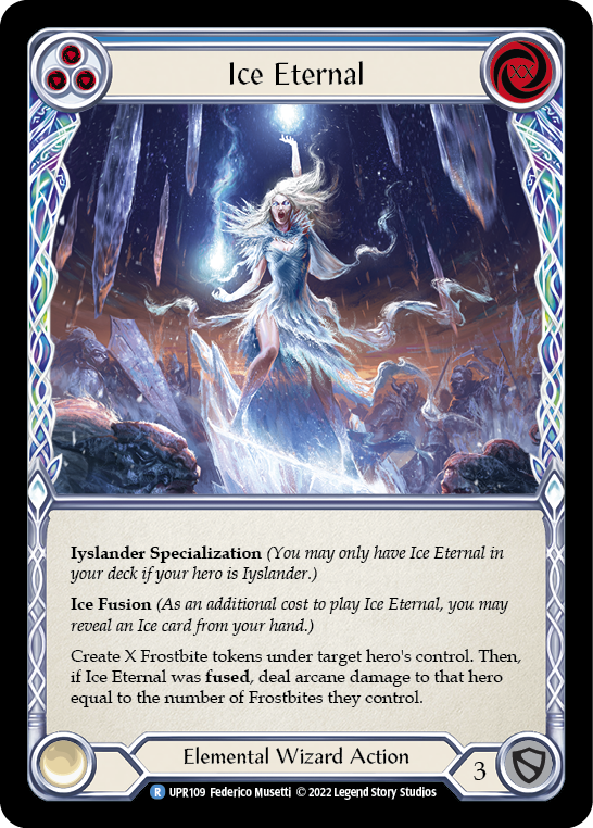 Ice Eternal [UPR109] (Uprising)  Rainbow Foil | The CG Realm