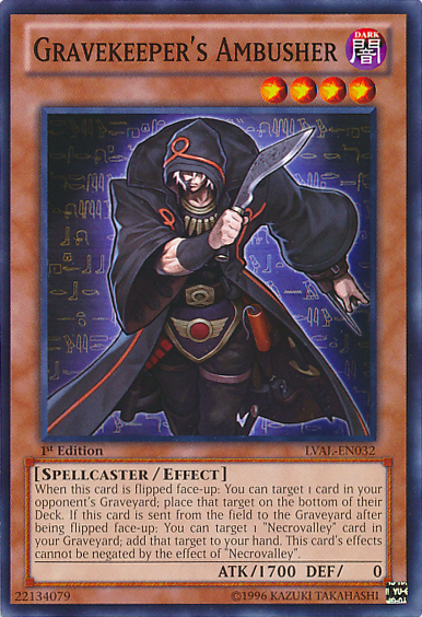 Gravekeeper's Ambusher [LVAL-EN032] Common | The CG Realm