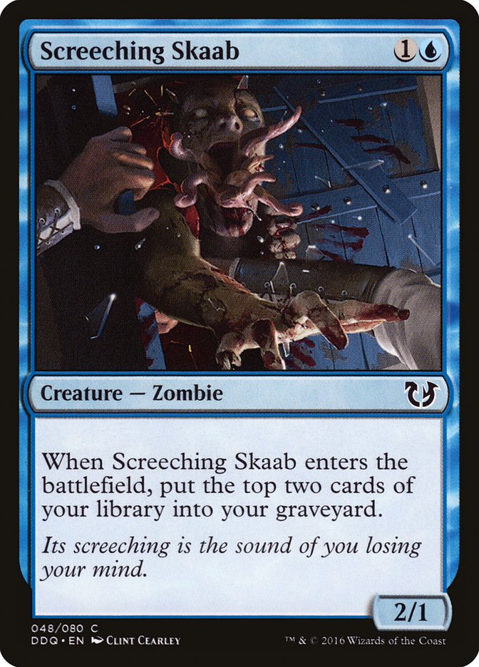 Screeching Skaab [Duel Decks: Blessed vs. Cursed] | The CG Realm