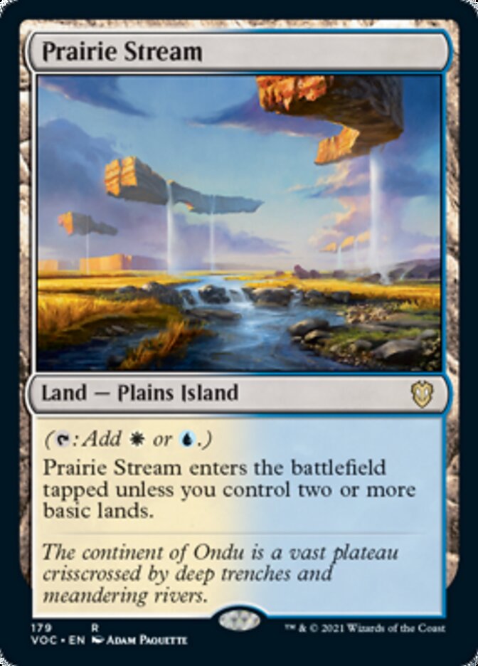 Prairie Stream [Innistrad: Crimson Vow Commander] | The CG Realm