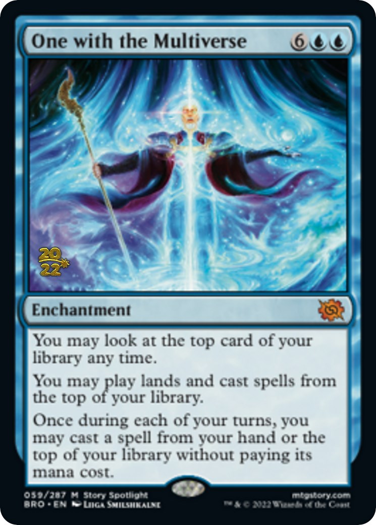 One with the Multiverse [The Brothers' War Prerelease Promos] | The CG Realm