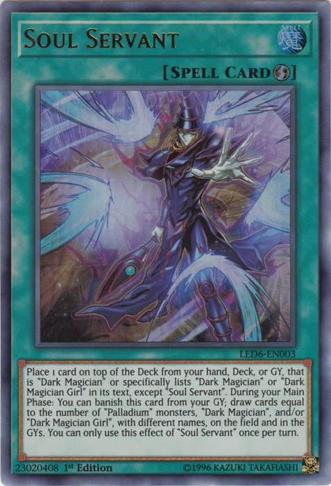 Soul Servant [LED6-EN003] Ultra Rare | The CG Realm