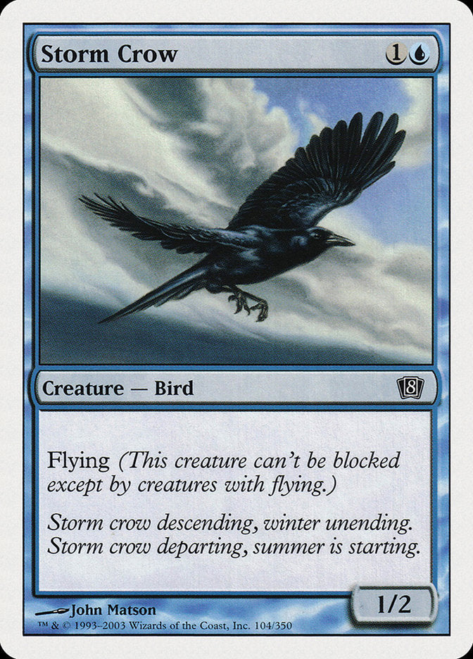 Storm Crow [Eighth Edition] | The CG Realm