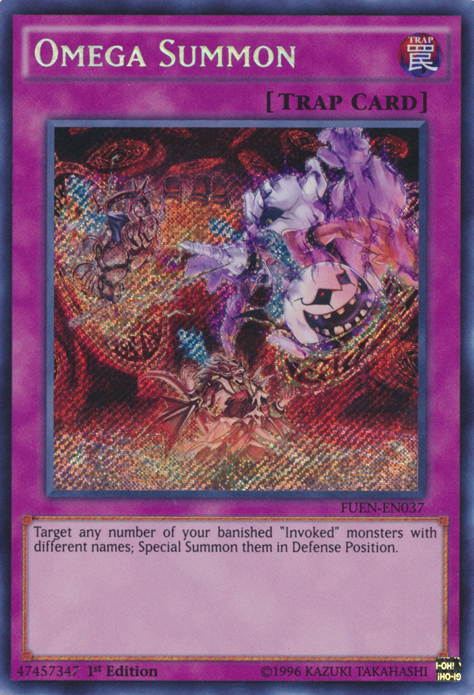 Omega Summon [FUEN-EN037] Secret Rare | The CG Realm