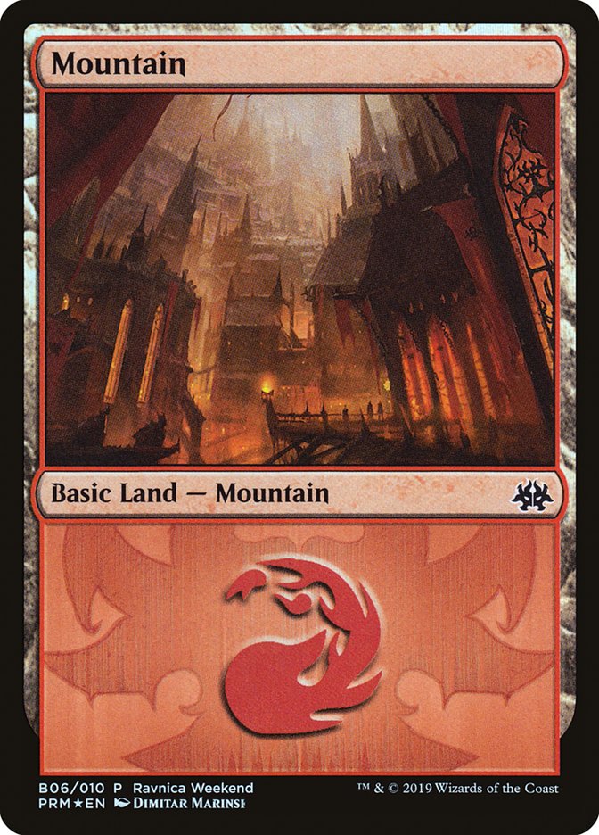 Mountain (B06) [Ravnica Allegiance Guild Kit] | The CG Realm