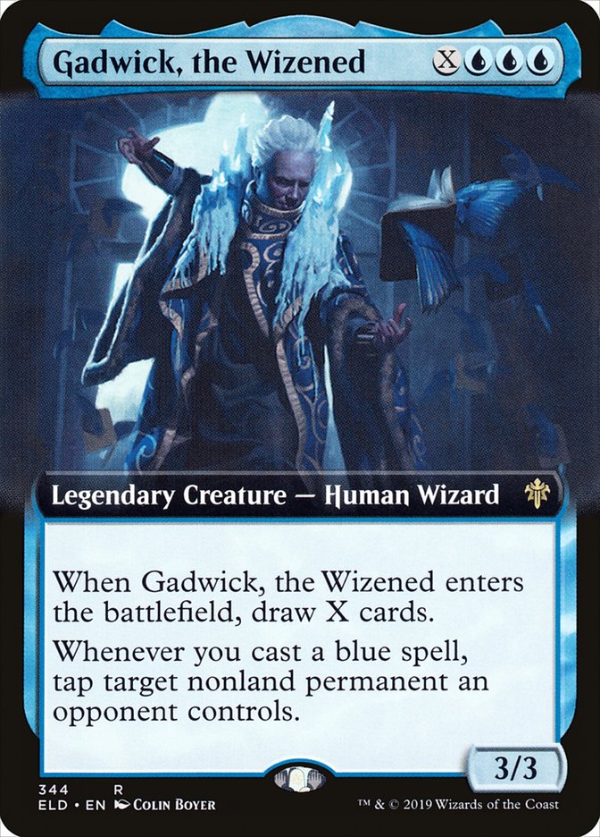 Gadwick, the Wizened (Extended Art) [Throne of Eldraine] | The CG Realm