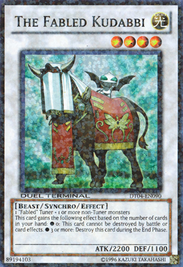 The Fabled Kudabbi [DT04-EN090] Super Rare | The CG Realm