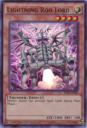 Lightning Rod Lord [SECE-ENS09] Super Rare | The CG Realm