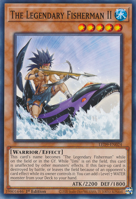 The Legendary Fisherman II [LED9-EN024] Common | The CG Realm