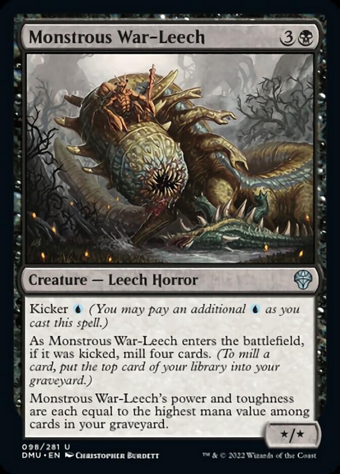 Monstrous War-Leech [Dominaria United] | The CG Realm