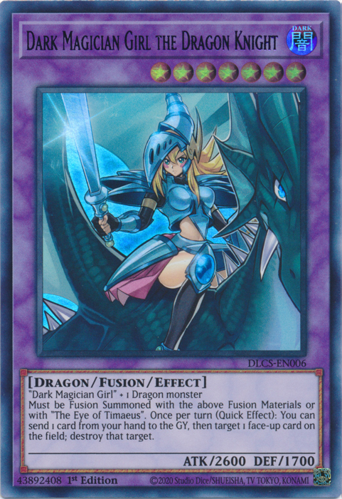 Dark Magician Girl the Dragon Knight (Purple) [DLCS-EN006] Ultra Rare | The CG Realm