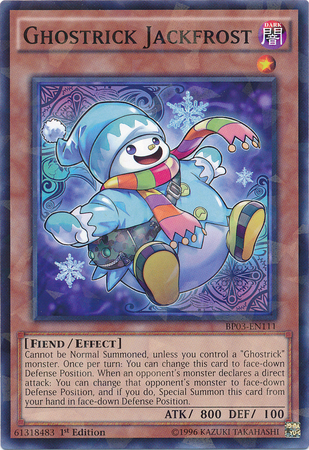 Ghostrick Jackfrost [BP03-EN111] Shatterfoil Rare | The CG Realm