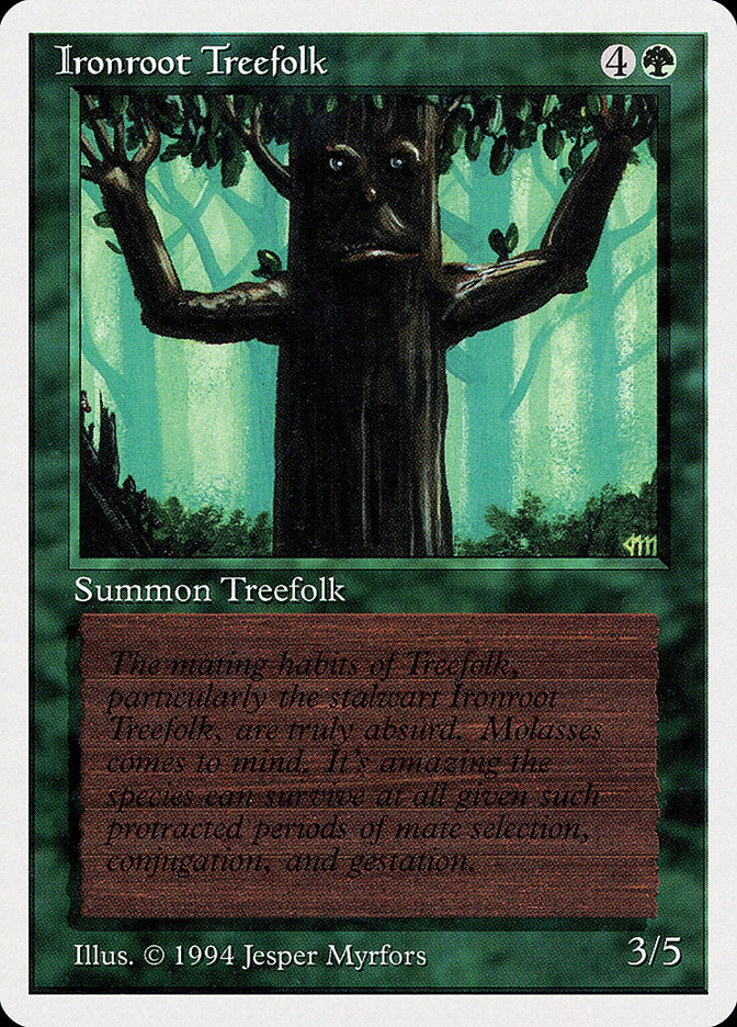 Ironroot Treefolk [Summer Magic / Edgar] | The CG Realm