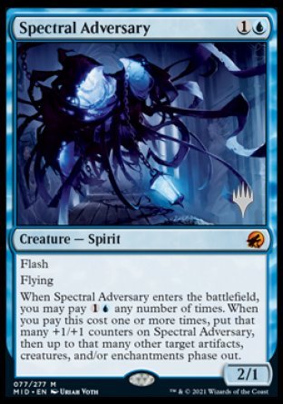 Spectral Adversary (Promo Pack) [Innistrad: Midnight Hunt Promos] | The CG Realm