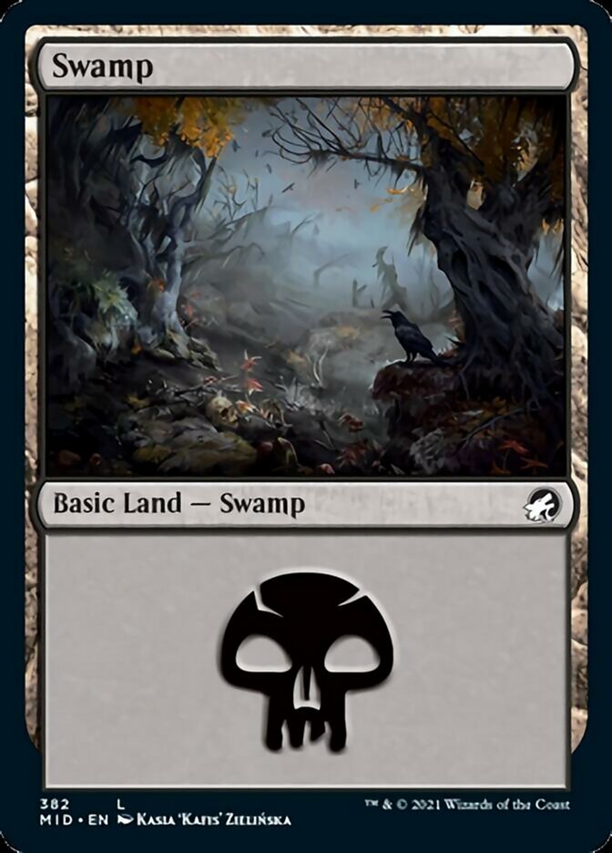 Swamp (382) [Innistrad: Midnight Hunt] | The CG Realm