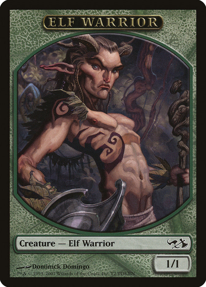 Elf Warrior Token [Duel Decks: Elves vs. Goblins Tokens] | The CG Realm