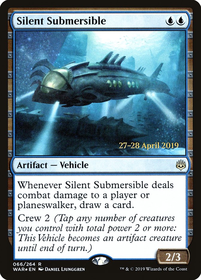 Silent Submersible [War of the Spark Prerelease Promos] | The CG Realm