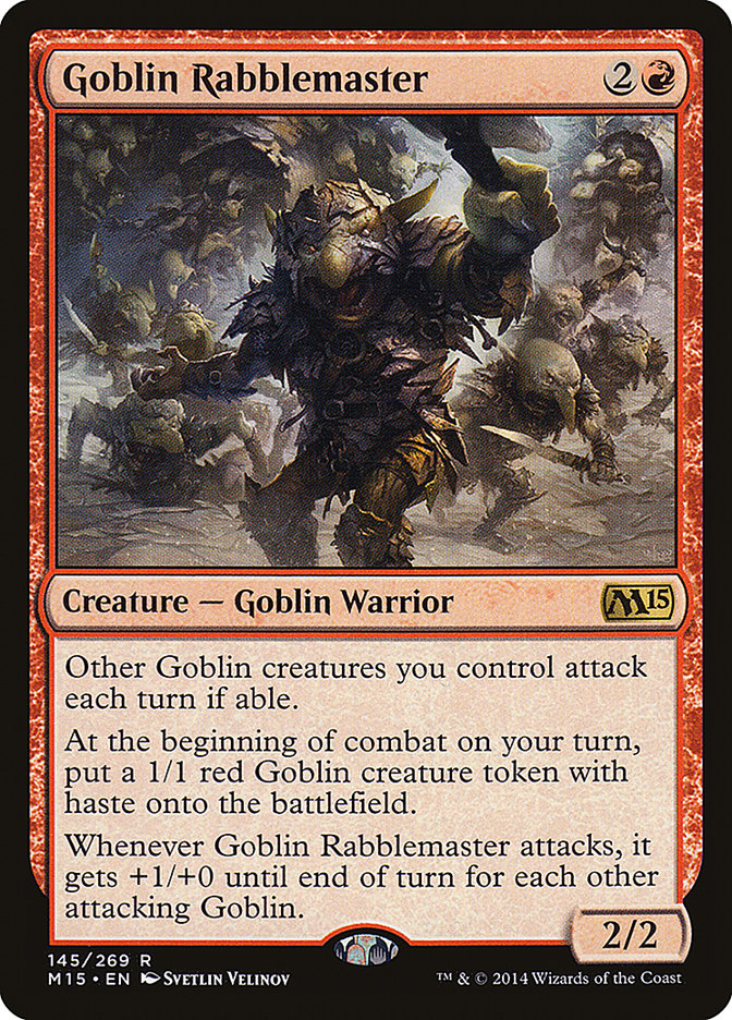 Goblin Rabblemaster [Magic 2015] | The CG Realm