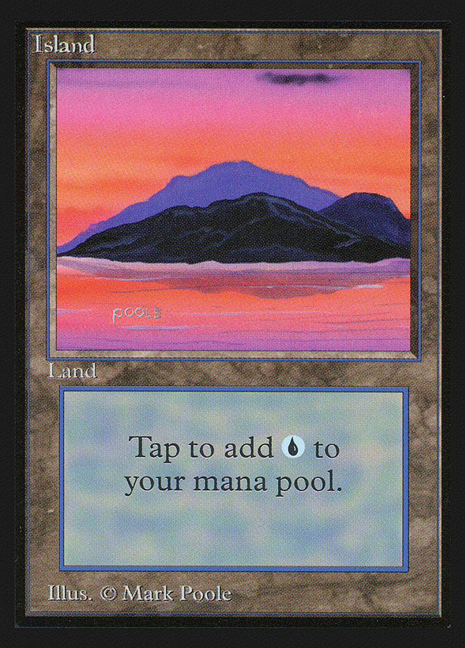 Island (Sunset / Signature on Left) [Collectors' Edition] | The CG Realm