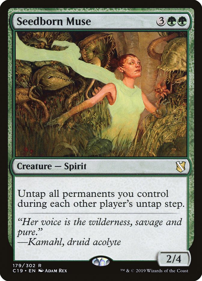 Seedborn Muse [Commander 2019] | The CG Realm