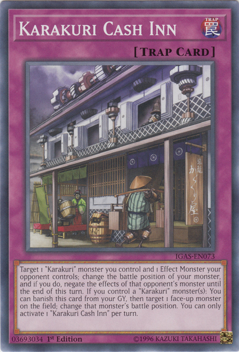 Karakuri Cash Inn [IGAS-EN073] Common | The CG Realm