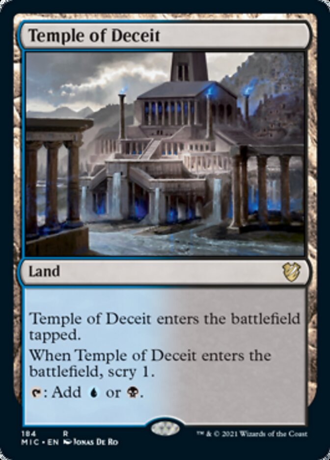 Temple of Deceit [Innistrad: Midnight Hunt Commander] | The CG Realm