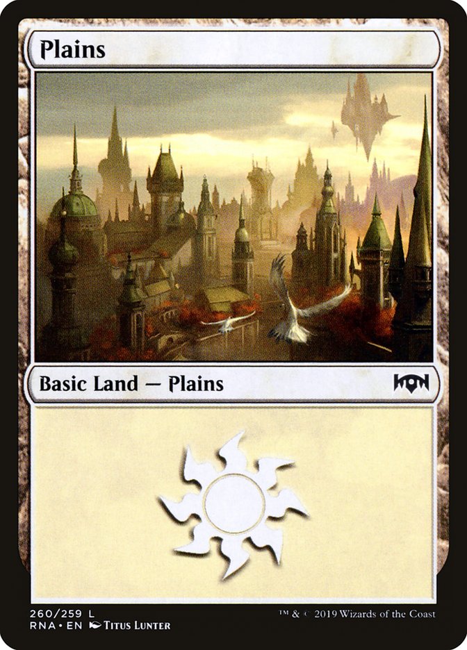 Plains (260) [Ravnica Allegiance] | The CG Realm