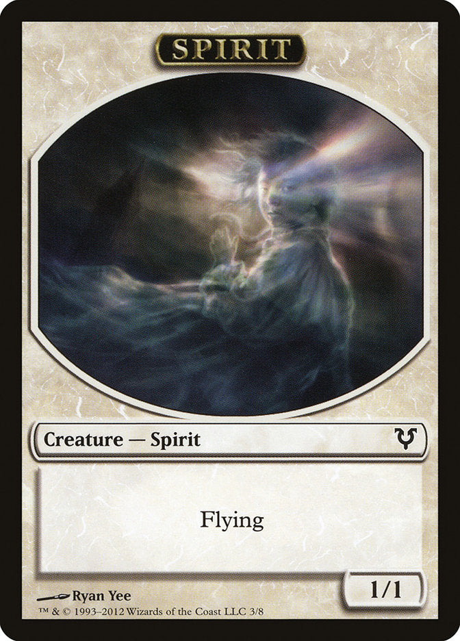 Spirit Token (3/8) [Avacyn Restored Tokens] | The CG Realm