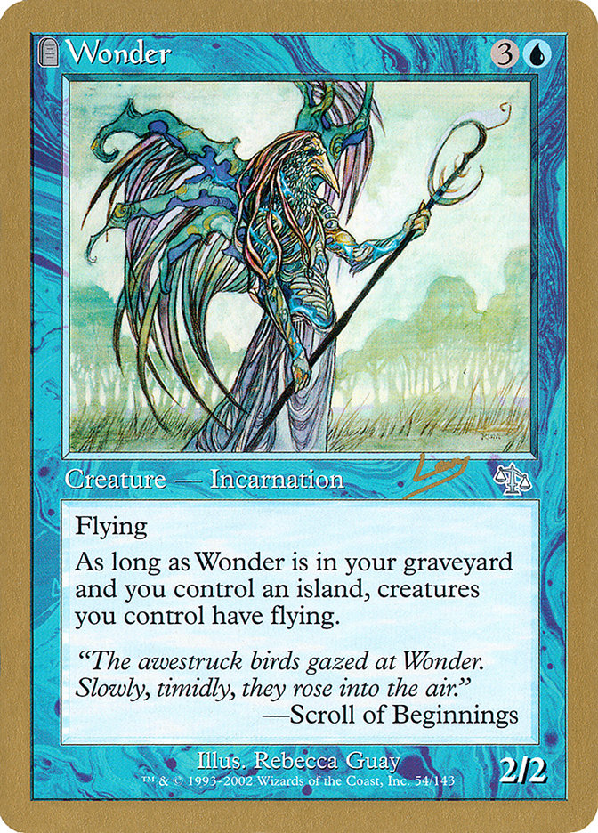 Wonder (Raphael Levy) [World Championship Decks 2002] | The CG Realm