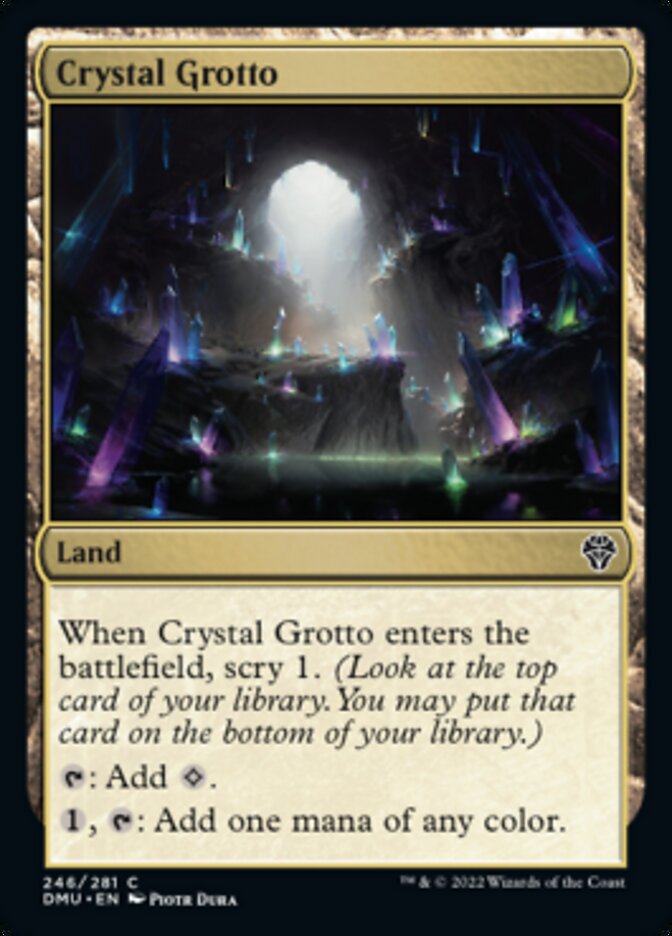 Crystal Grotto [Dominaria United] | The CG Realm