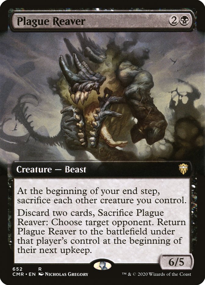 Plague Reaver (Extended Art) [Commander Legends] | The CG Realm