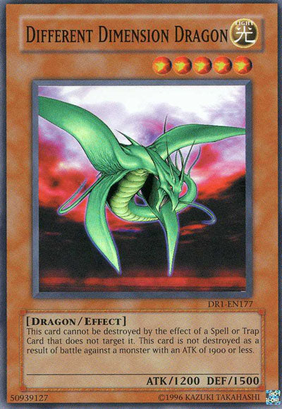 Different Dimension Dragon [DR1-EN177] Super Rare | The CG Realm