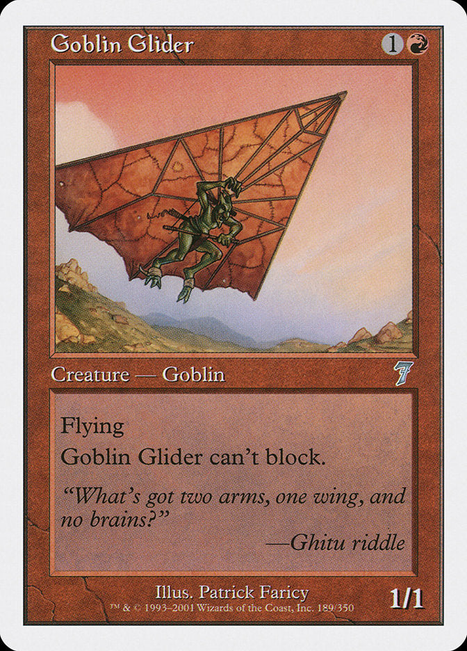 Goblin Glider [Seventh Edition] | The CG Realm