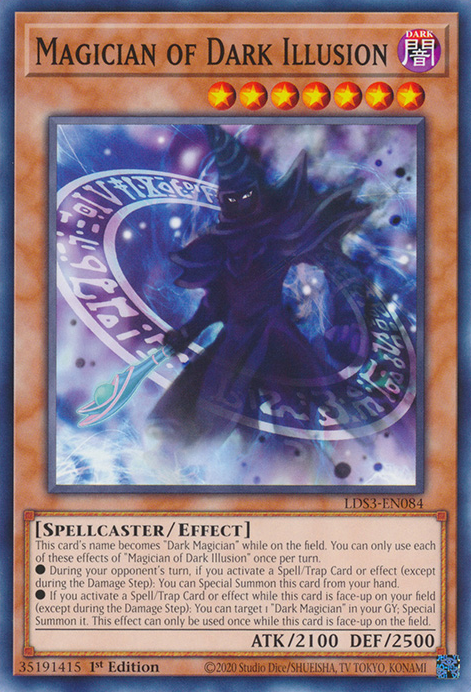 Magician of Dark Illusion [LDS3-EN084] Common | The CG Realm