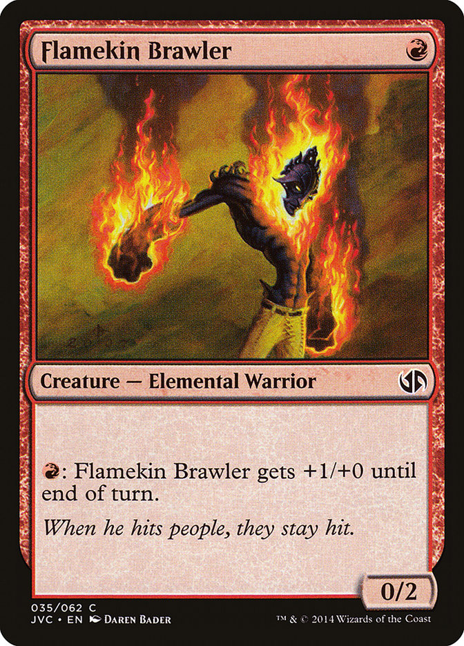 Flamekin Brawler [Duel Decks Anthology] | The CG Realm